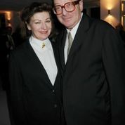 Lord Saatchi and his wife Josephine, who died in June 2011.